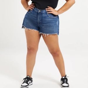 Good American 90s Denim Shorts